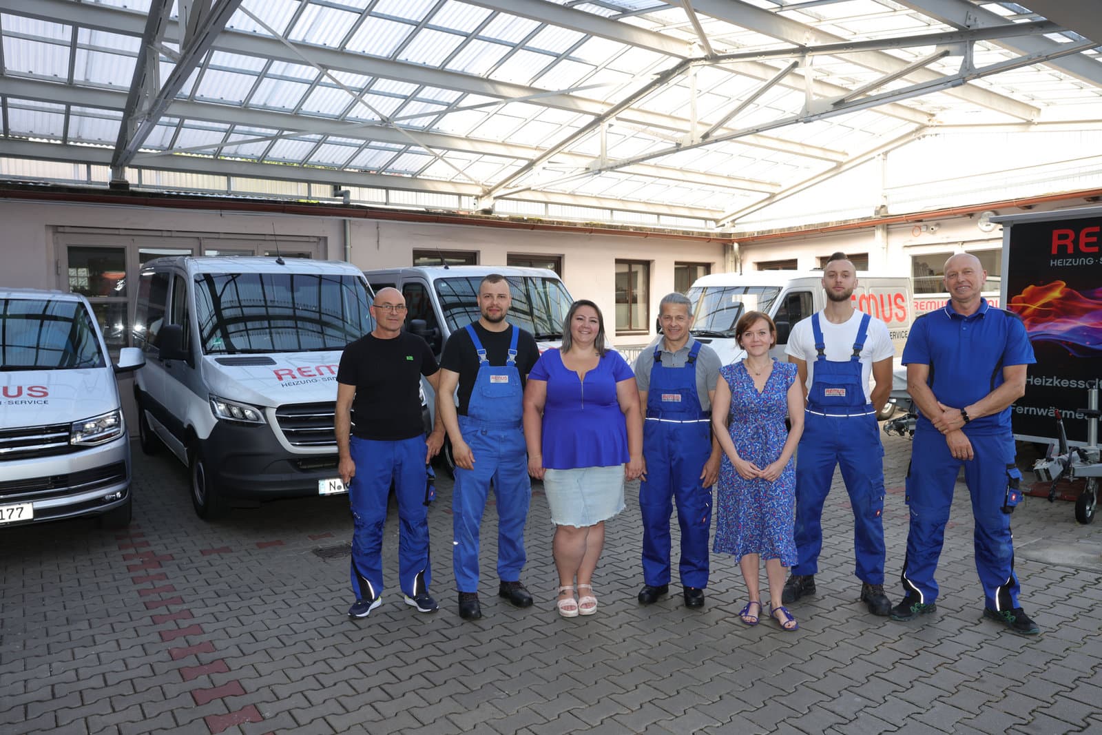 Unser Fuhrpark im Einsatz