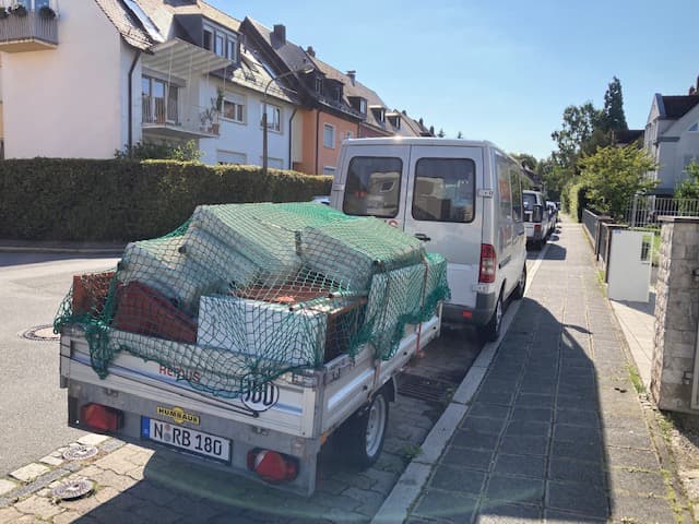 Wir achten auf Ladungssicherung